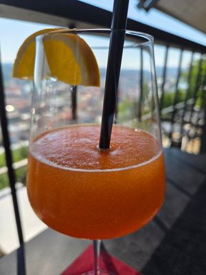 Frozen aperol. at Das Oberhaus in Passau