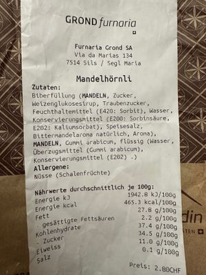   at Grond Café in Sils Maria