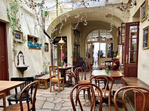 Interior  at Café Club Míšeňská in Prague