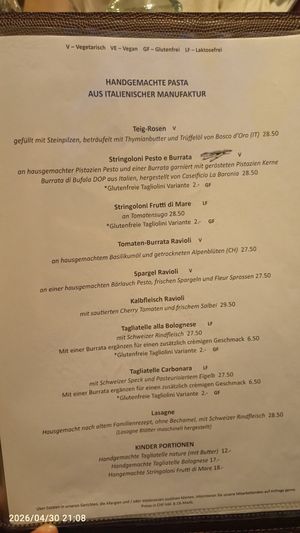  at Ristorante Cosi  in Solothurn
