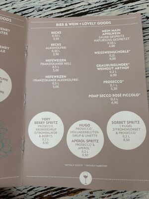 beer and wine   at Pearson & Puppe in Maintal