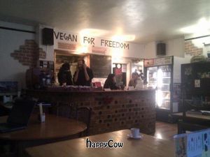 bar at POGO Cafe in East London