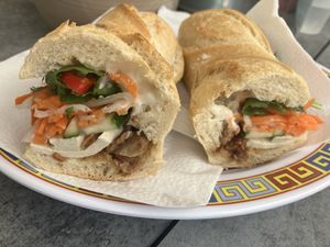 Bahn mi vegan   at BOBAHN in Marseille