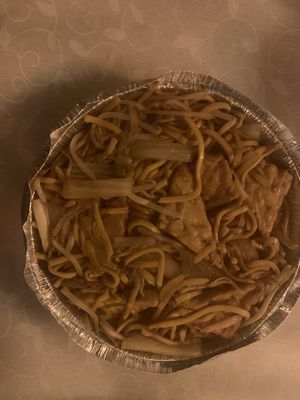 Tofu chow meinn  at MR LI VEGAN Chinese Takeaway in Carlisle