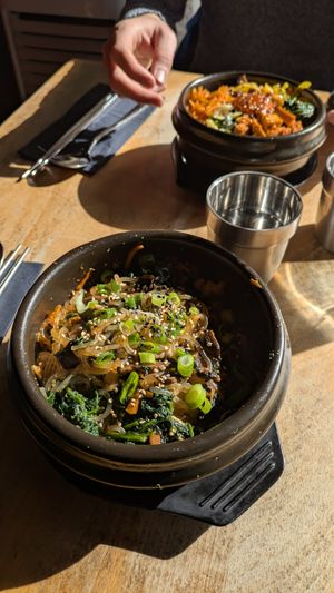 Japchae at Soul N' Seoul in Gloucester