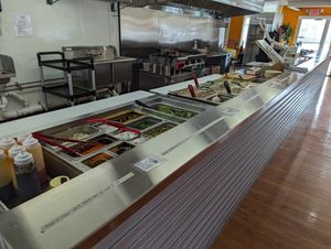 Inside ordering area at Silantra Asian Street Kitchen in Camp Hill