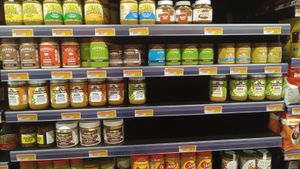 Barneys and other vegan nut butters at Ram's Supermarket and Cash & Carry in St Georges