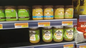 Nut butters at Ram's Supermarket and Cash & Carry in St Georges