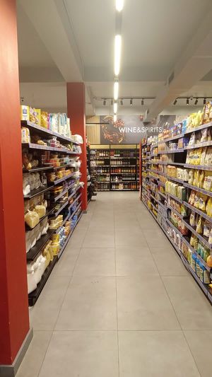 Inside at Ram's Supermarket and Cash & Carry in St Georges