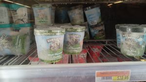 Ben & Jerry Non dairy icecream at Ram's Supermarket and Cash & Carry in St Georges