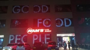 Outside at Ram's Supermarket and Cash & Carry in St Georges