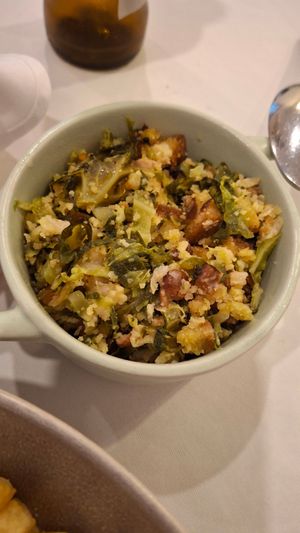 Migas at O Ramiro in Abrantes