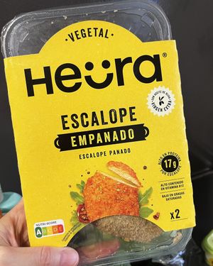 Vegan escalope by Heura at Sorli - Discau in Premia De Mar
