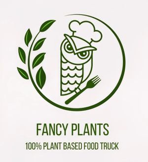 Logo at Fancy Plants - Food Truck in Ellsworth