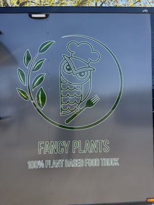Love the name!  at Fancy Plants - Food Truck in Ellsworth