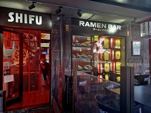 Shifu store front at Ramen Shifu in Funchal