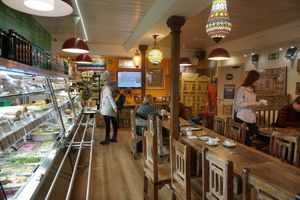 Interior at Jagannath na Maroseyka in Moscow