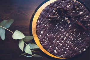 Веганский торт "Птичье молоко"  at Jagannath na Maroseyka in Moscow