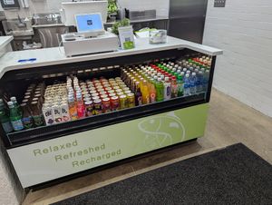 Nice beverage selection at Hawaii Poke Bowl in Eau Claire