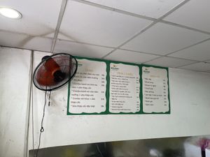 Menu   at An Kitchen Chay in Ho Chi Minh City