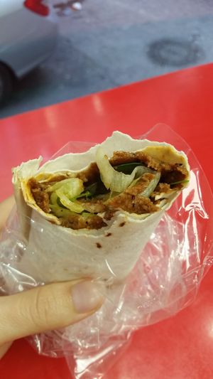 It was good enough I forgot to take a picture until I was almost done. at Cihangir Çiğ Köfte in Istanbul