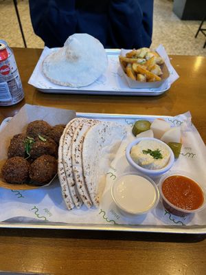  🧆  at Umi Falafel - Dame St in Dublin