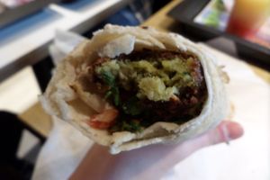 Lebanese Falafel Sandwich at Umi Falafel - Dame St in Dublin