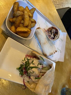   at Umi Falafel - Dame St in Dublin