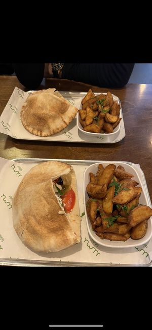   at Umi Falafel - Dame St in Dublin