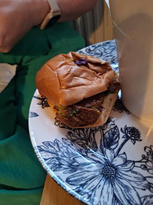 Umi burger at Umi Falafel - Dame St in Dublin