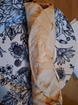 Plant based schwarma at Umi Falafel - Dame St in Dublin