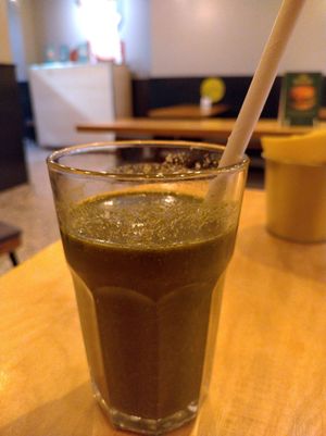 Mint lemonade at Umi Falafel - Dame St in Dublin