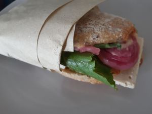 Trudeau sandwich at Plants By Us in Helsinki