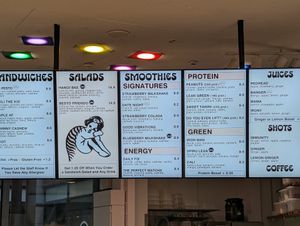 Menu at Plants By Us in Helsinki