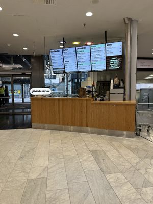 Menu  at Plants By Us in Helsinki