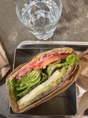 Half of one sandwich. at Plants By Us in Helsinki