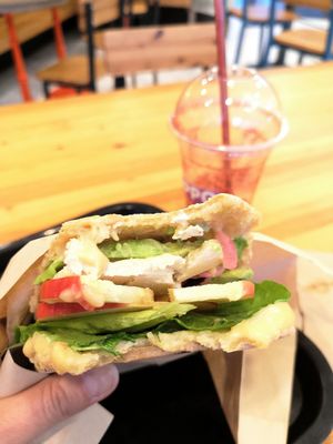 Trudeau sandwich.... Soooo good! at Plants By Us in Helsinki