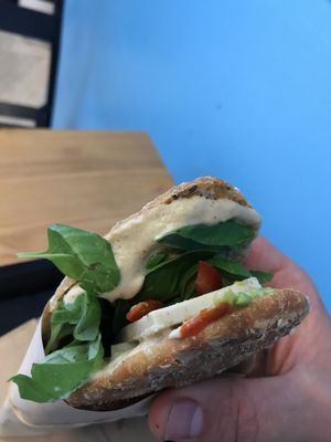 My second sandwich  at Plants By Us in Helsinki