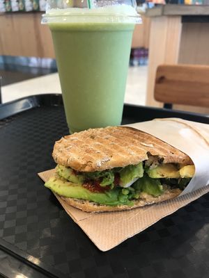 Avocado sandwich  at Plants By Us in Helsinki