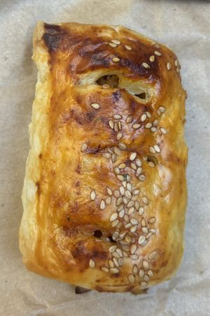 Sausage roll  at Barleys - Trinity Market in Hull