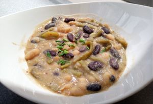 Bean one pot at Vegetaria in Vienna