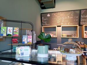 Tea & coffee at Vegetaria in Vienna