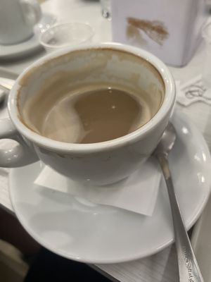 Soy cappuccino   at Pasticceria Caffetteria Vittoria in Gabicce Mare