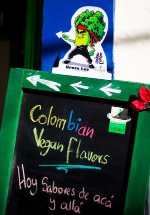 colombian, local, vegan flavors at Naturalmente in Bogota