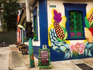 all colombian flavors at Naturalmente in Bogota