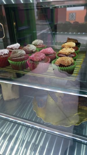 
Vegan pastry with Colombian Amazonian fruits at Naturalmente in Bogota