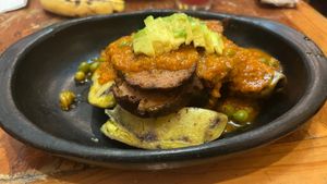 Sobrebarriga Santafereña at Naturalmente in Bogota