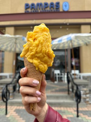 Mango at Pampas Helados Argentinos in Aliso Viejo