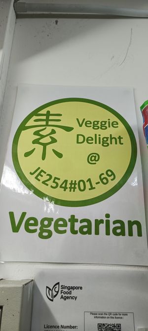  at Veggie Delight at JE254 in West Singapore