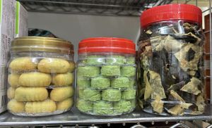 Build up towards a festive season with lacto-vegetarian goodies.  at Veggie Delight at JE254 in West Singapore